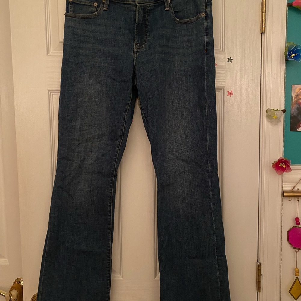 Lucky Brand Dark Blue Flare Jeans